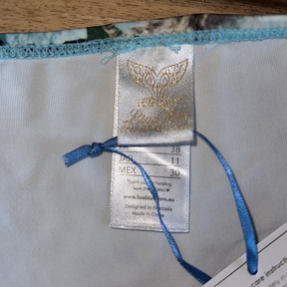 NWT Lisa Blue African Queen Bikini Bottom In Tawny Leopard - Picture 4 of 8